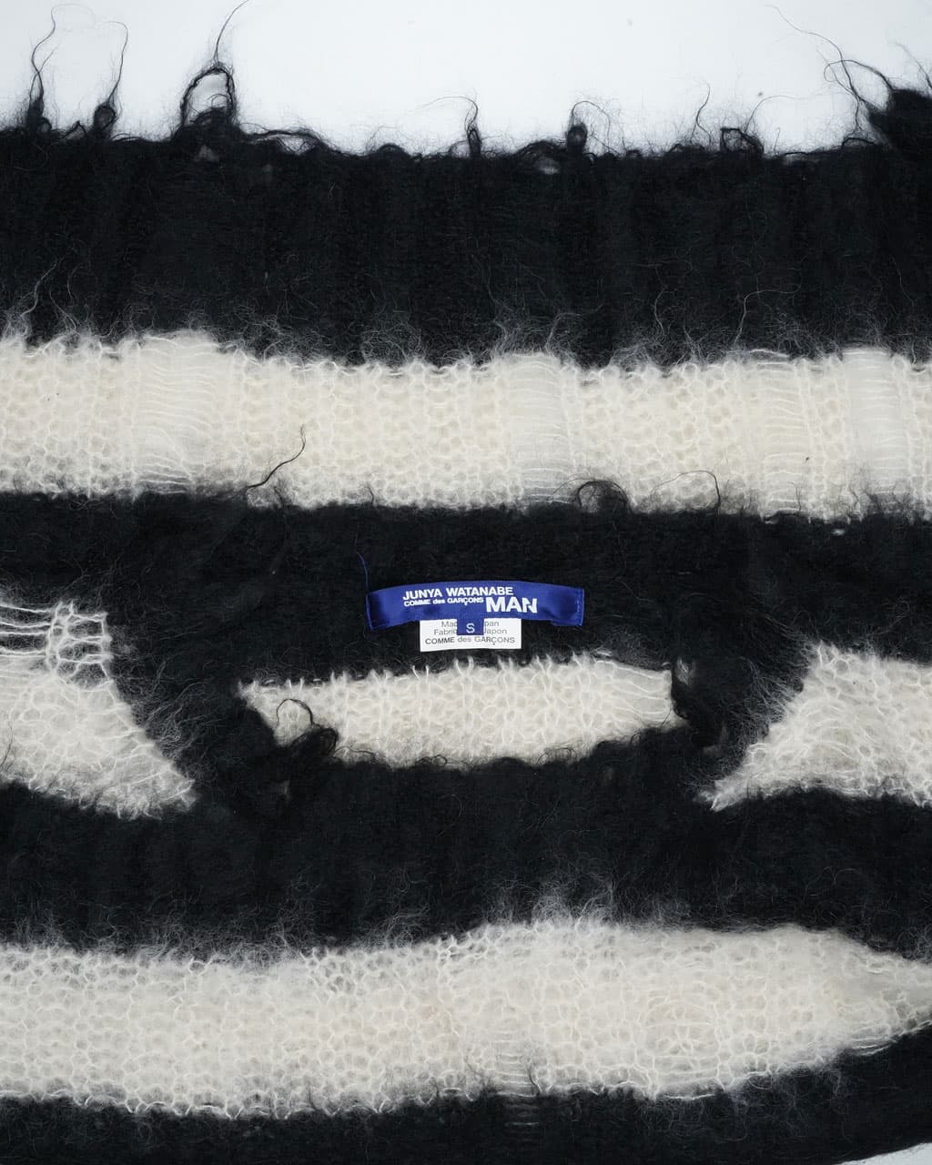 Junya Watanabe Distressed Mohair Sweater - AW14