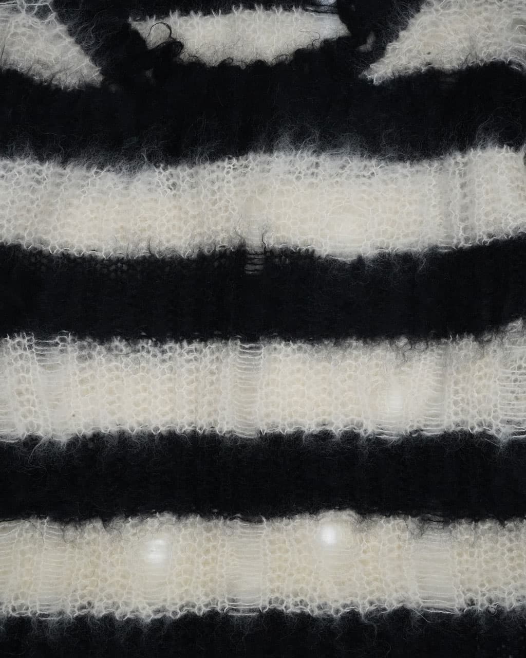 Junya Watanabe Distressed Mohair Sweater - AW14