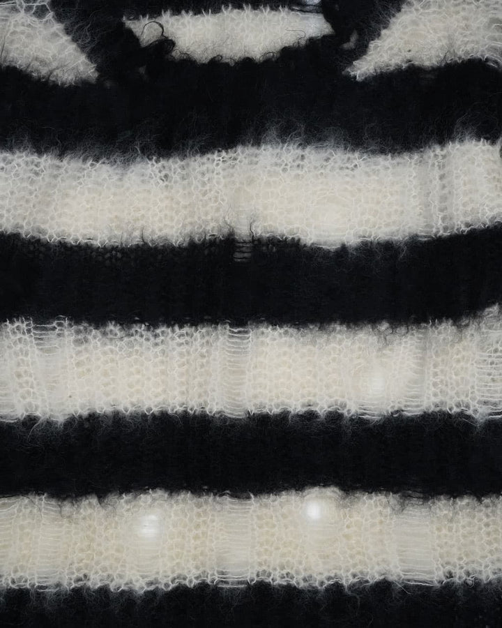 Junya Watanabe Distressed Mohair Sweater - AW14
