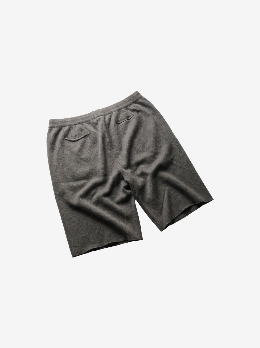 Rick Owens Boiled Cashmere Shorts - FW21 "Gethsemane"
