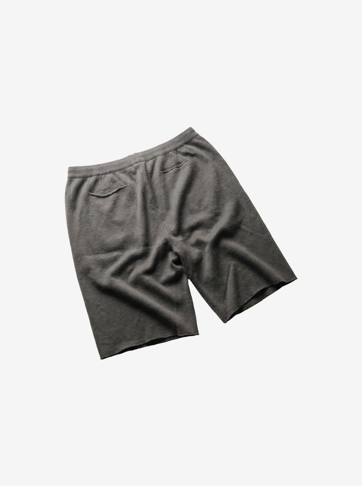 Rick Owens Boiled Cashmere Shorts - FW21 "Gethsemane"