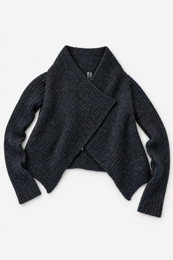 Rick Owens Speckled Cardigan - FW12 "Mountain"