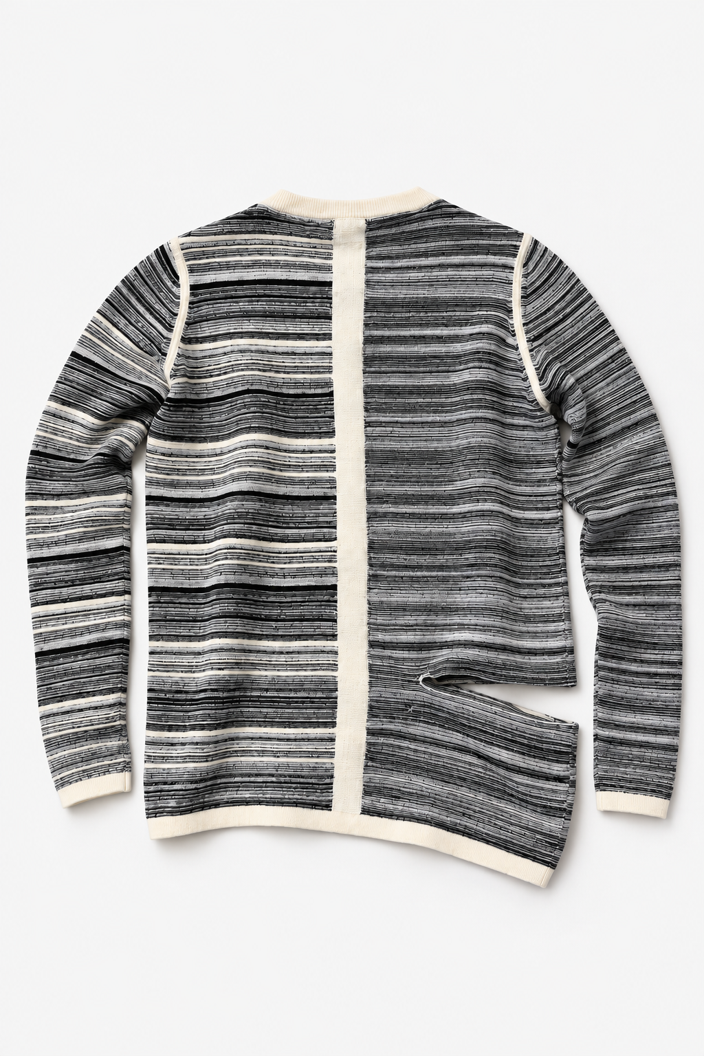 Rick Owens Striped Cutout Sweater - SS19 "Babel"