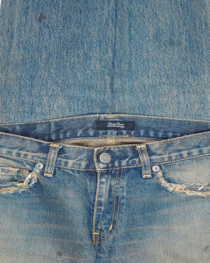 Undercover 68 Yellow Yarn Jeans - SS10