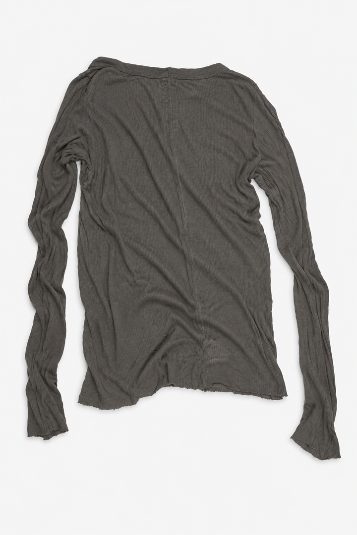 Rick Owens Ribbed Long Sleeve - SS06 "Tungsten"
